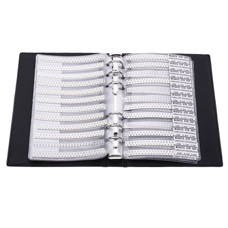 4000pcs 80values*50pcs 1206 SMD Capacitor Assorted Sample Book Kit