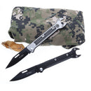 LAOTIE KT301 148mm Stainless Steel Mini Pocket Folding Blade Multifunctional Wrench Outdoor Survival Tools