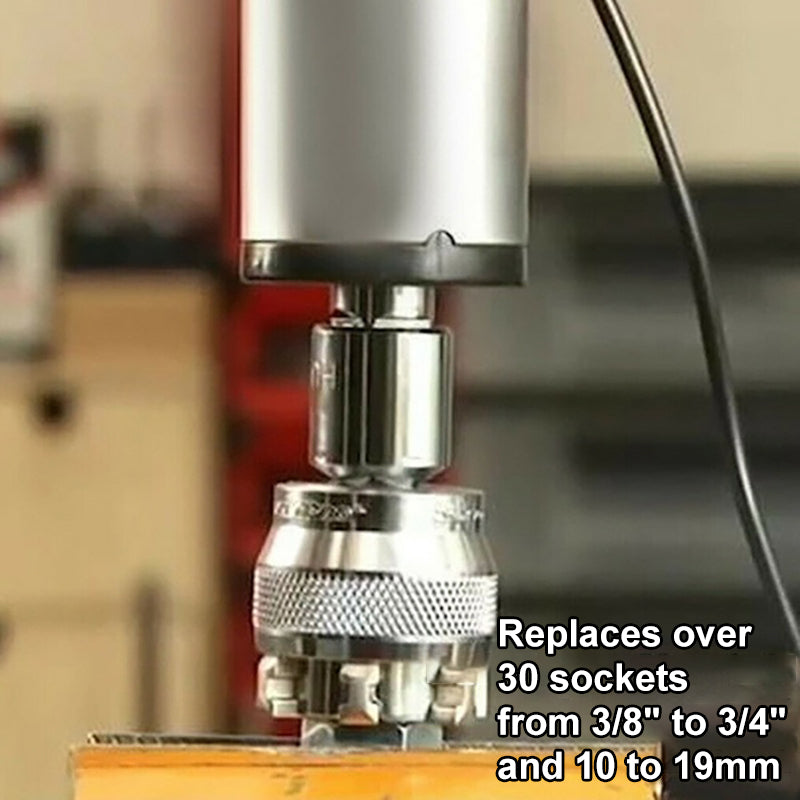 3/8 Inch Drive Wrench Adaptive Wrench Socket Drill Attachment Socket Tool