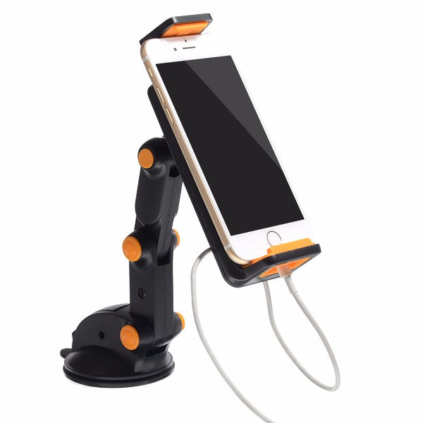 2-in-1 360 Scalable Car Dashboard Sucker Mount Holder Stand For Smartphone Tablet PC Navigator