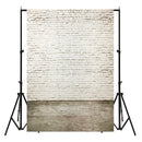 5X7FT Retro Brick Wall Floor Photography Backdrop Background Studio Prop