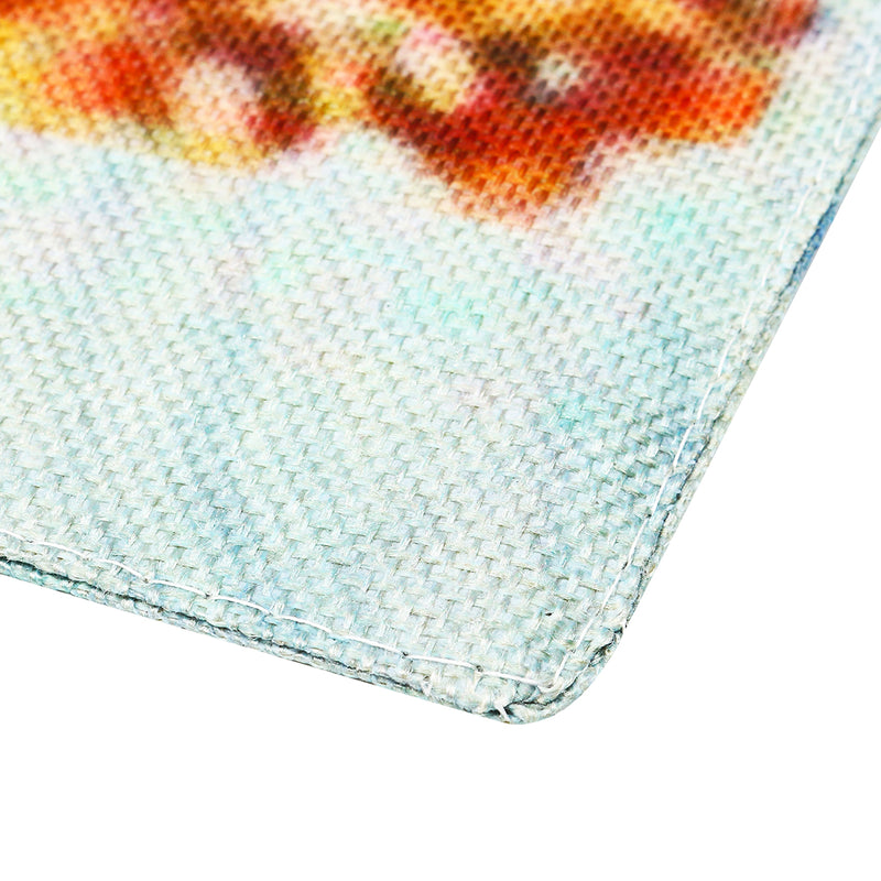 Christmas Decorations Garden Flag Winter Lantern Red Scarf Cat Double Sided Yard Banner