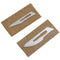 10Pcs Carving Surgical Blades DIY Cutting Tool PCB Repair Animal Surgical Tool with Handle