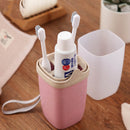 Plastic Toothbrush Holder Portable Toothpaste Toothbrush Storage Box Camping  Brushing Teeth Tools