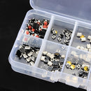Excellway PB01 250Pcs 10 Types Tactile Push Button Touch Switch Remote Keys