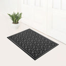 Pineapple & Square Version Special Dust Floor Mat Coffee and Gray Carpet