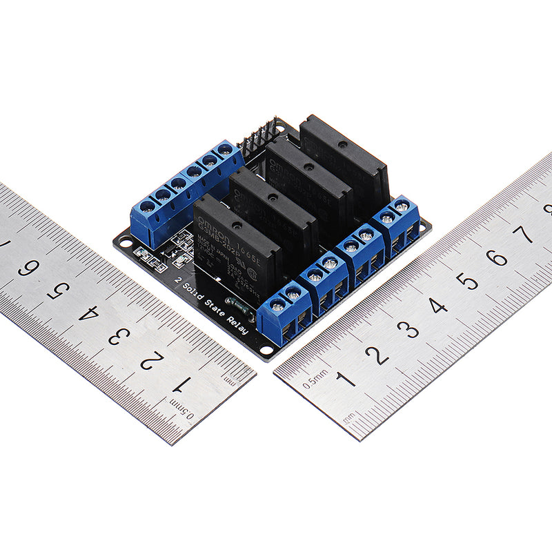 4 Channel DC 12V  Relay Module Solid State High and low Level Trigger 240V2A