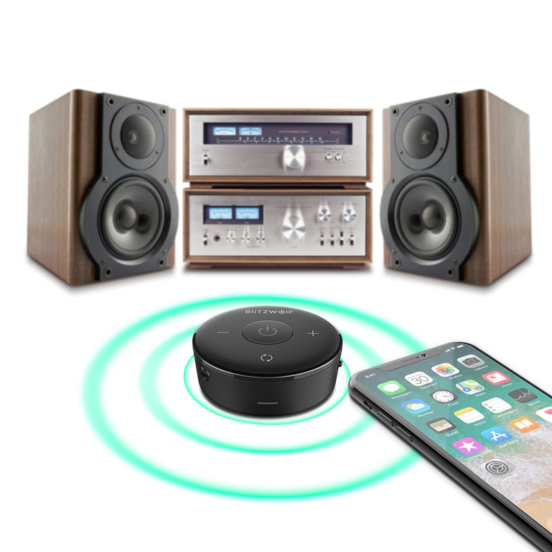 BlitzWolf BW-BR3 bluetooth V4.1 Music Receiver Transmitter 3.5mm AUX 2 in 1 Adapter