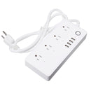 WiFi Plug Power Strip 4 Smart AC Outlet USB Remote Control Timing Schedule Compatible Alexa/Google Home/ifttt