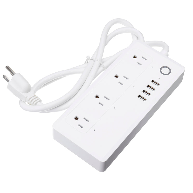 WiFi Plug Power Strip 4 Smart AC Outlet USB Remote Control Timing Schedule Compatible Alexa/Google Home/ifttt