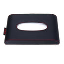 Car Microfiber Leather Handrest Tissue Box Napkin Pumping Paper Portable Office Paper Holder Case