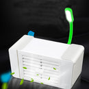 Mini USB Air Conditioner Cooler Fan Portable Table Desk Small Bladeless Fan Cooling Wind