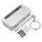 Black/Silver Aluminum Alloy Protective Case Enclosure Box With Screwdriver For Raspberry Pi Zero