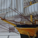 Mini Handmade Wooden Sailing Boats Model Assembly Nautical Ship Schooner Boat Decorations Gift