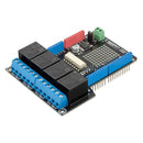 RobotDyn 4 Relay Shield Uno Module 400mA 6-12V For Motors Pumps