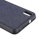 Bakeey Luxury Fabric Splice Soft Silicone Edge Shockproof Protective Case For Xiaomi Redmi 7A 5.45 inch