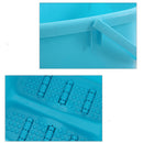 Blue Foot Soaking Water Bucket Basin Tub. Bath, Detox, Soak, or Scrub both Feet