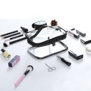 Large Clear Zipper Cosmetic Plastic Make-up Bag Storage Case Travel Portable