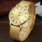 WWOOR 8832 Casual Style Full Steel Men Wrist Watch Luminous Display Clock Quartz Watch