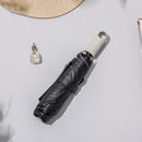 Jordan&Judy 1-2 People Folding Umbrella Automatic UPF40+ 335g Waterproof Anti-UV Portable Camping Sunshade Gray