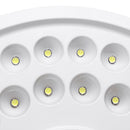 Solar Flag Pole Light 48 LED Super Bright Night Light For Camping Home Yard Farm