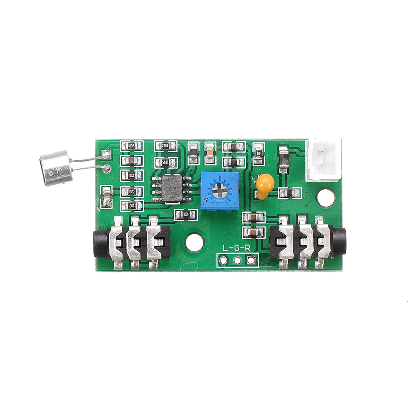 Microphone Pickup Microphone Amplifier Module Gain Adjustable Audio Amplifier Circuit AC Signal Amplifier Board