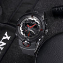 SBAO S-8012-C Dual Display Digital Watch Men Fashion Luminous Display Calendar Stopwatch Sport Watch