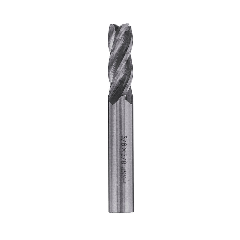 6pcs 1/8-1/2 Inch Imperial Milling Cutter High Speed Steel CNC Milling Bit Spiral End Mill