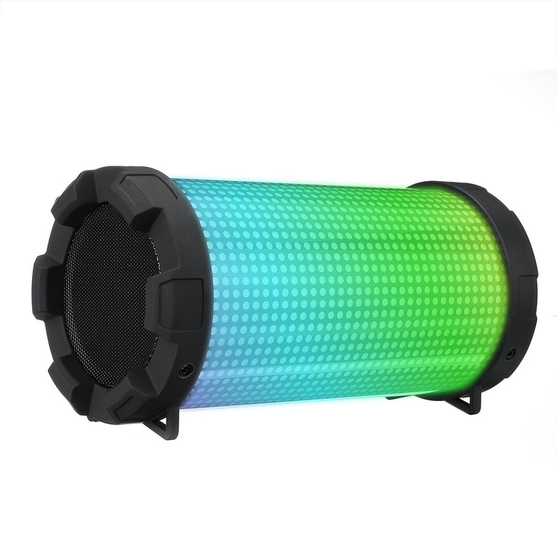 Portable LED bluetooth Speaker Splash-proof Stereo Surround Sound Outdoor Headset Support FM USB AUX TF Card