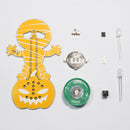 10pcs Geekcreit Yellow Halloween Horror Pumpkin Head Mummy Ghost Screaming DIY LED Flash Kit