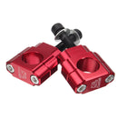 Pair 1 1/8inch 28mm Billet CNC HandleBar Mount Clamp Riser For Honda Kawasaki Suzuki