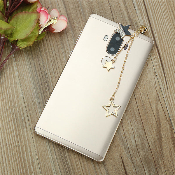 Universal 3.5mm Stars Decoration Dirtproof Plug for Samsung Xiaomi HUAWEI