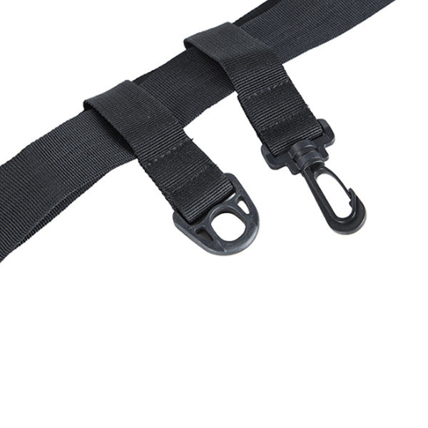 Multi-function Fishing Waist Band Adjustable Nylon Hook Ring Belt Wrist Strap