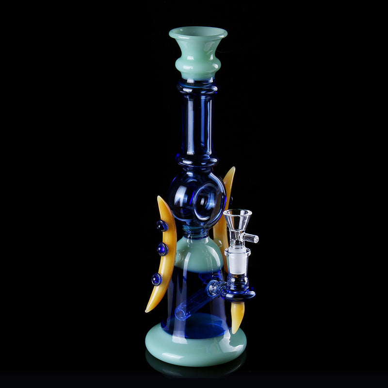 28cm Glass H-ookah Shisha Glass Water B-ong Accessories For Smoking