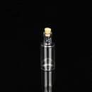 5Pcs Mini Empty Tiny Clear Essential oil Bottle Wishing Message Glass Bottles Jars Container Crafts