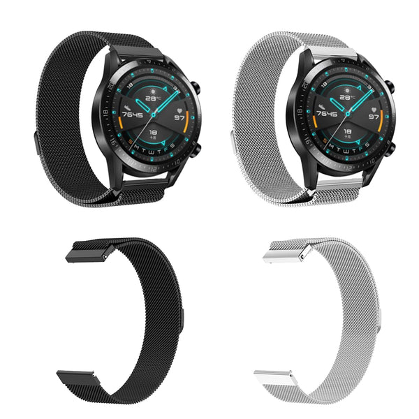 Bakeey 22MM Stainless Steel Magnetic Watch Band For Huawei WATCH GT 2