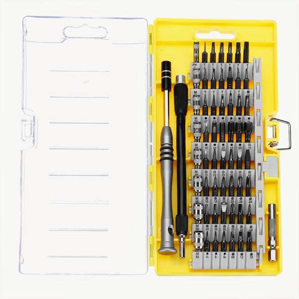 60 in 1 Portable Screwdrivers Set Multifunctional Repair Tools Kit for Precision Instruments with Storage Case