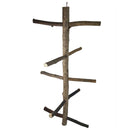 Wood Stairs Swing Pet Perch Play Toys Rotating Hanging For Bird Parrot Macaw