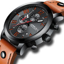 CRRJU 2215 Chronograph Casual Style Men Wrist Watch Luminous Display Quartz Watch