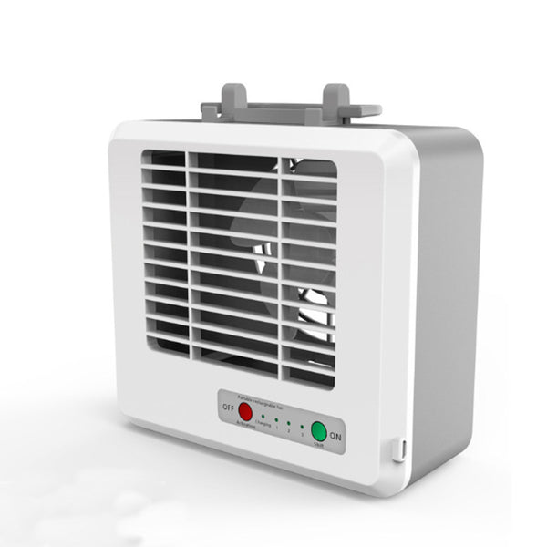 3 Speed Mini Air Conditioner Portable Mini Air Cooler Humidifier USB Fan Desktop Office