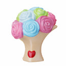 Jumbo Squishy Rose Flower 15*12cm Slow Rising Toy Mother's Day Gift Collection Decor With Packing Box