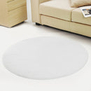 Round Anti Skid Fluffy Shaggy Area Rug Dining Room Home Table Carpet Floor Mat