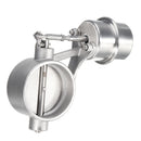 63mm 2.5'' Stainless Exhaust Control Valve Switch Kit Vacuum Actuator Open/Close Style