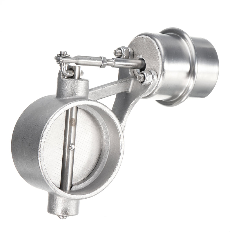 63mm 2.5'' Stainless Exhaust Control Valve Switch Kit Vacuum Actuator Open/Close Style