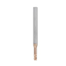 Drillpro 2.5/3.0mm 2 Flutes Long Neck End Mill HRC60 Deep Groove Cutter Milling Cutter