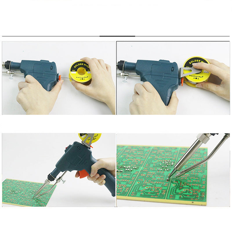 60W Electric Solder Iron Adjustable Temperature Handheld Welding Repair Tool