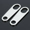 4pcs Chrome Motorcycle Front Rear Turn Signal Holder Fork Clamps Shock Bracket Cafe Racer