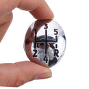 5 6 Speed Gear Shift Knob Cap Cover Insert For Renault Clio Megane Scenic Chrome