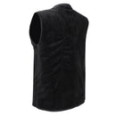 Intelligent Electric Heated USB Waistcoat Winter Temperature Control Sleeveless Coats Black