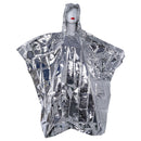 IPRee Outdoor Portable Emergency Poncho Disposable Foil Raincoat Waterproof Survival Rescue Blanket